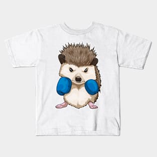 Hedgehog Boxer Boxing gloves Boxing Kids T-Shirt